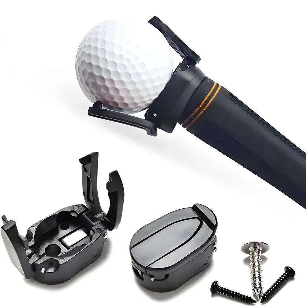 جديد كرة جولف صغيرة لاقط البلاستيك الأسود كرة جولف التقاط أدوات مضرب مفتوح الملعب المسترد في الهواء الطلق #4