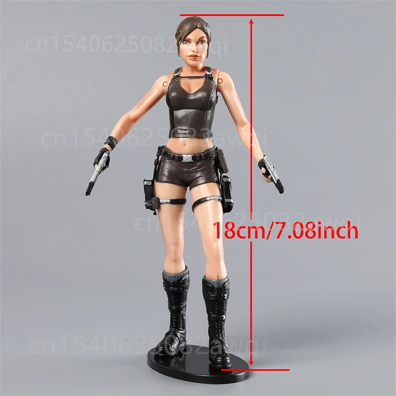 NECA Tomb Raider Underworld Lara Croft figura de acción caja de PVC en Stock figuras NECA juguetes regalos 7 "18 CM