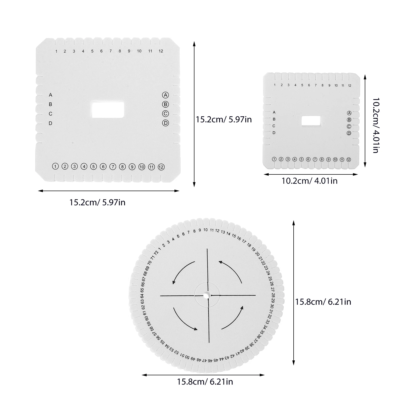 1 مجموعة تجديل القرص Kumihimo مضفر لوحة رغوة مجلس سوار ذاتي الصنع صانع مجوهرات الحياكة أداة الديكور الحبل لوازم الحرفية