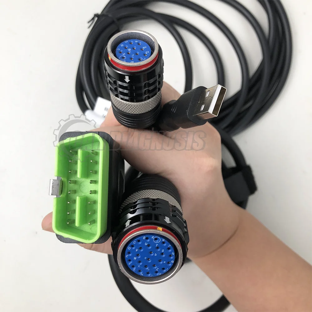 

for vocom 88890305 usb+OBD2 Main Diagnostic Cable 88890304 16 pin+88890306 8pin Long for vocom2 88890300 adapter