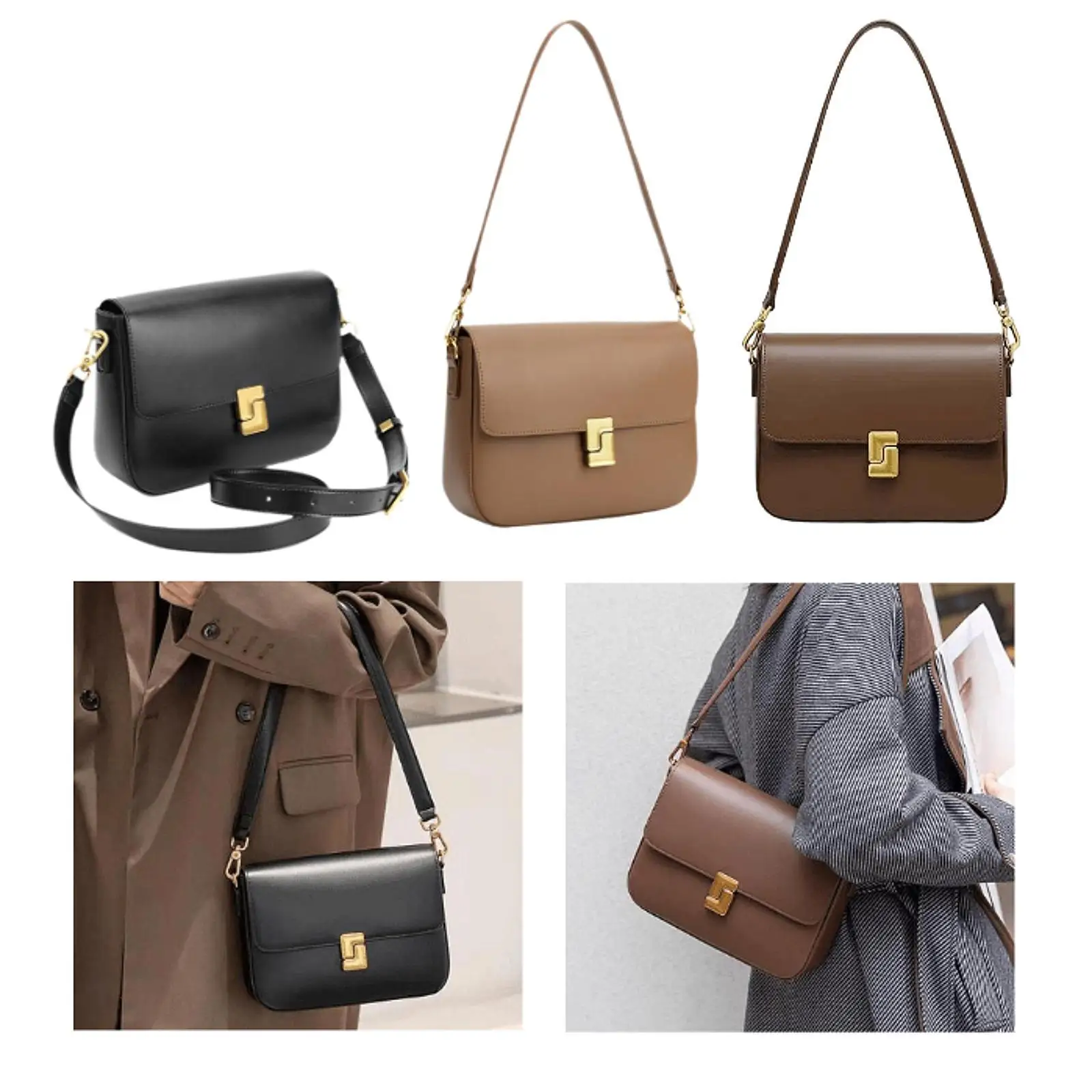 

Shoulder Bag for Women Tote Bag Casual Underarm Bag for Work Shopping Travel