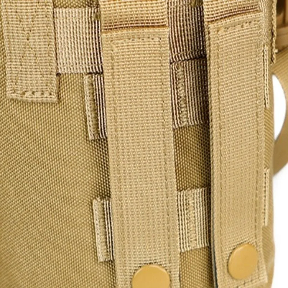 

Large Capacity Water Bottle Sling Bag Multi-layer Waterproof Gym Bottle Bag with Shoulder Strap Adjustable Crossbody Sports Bag