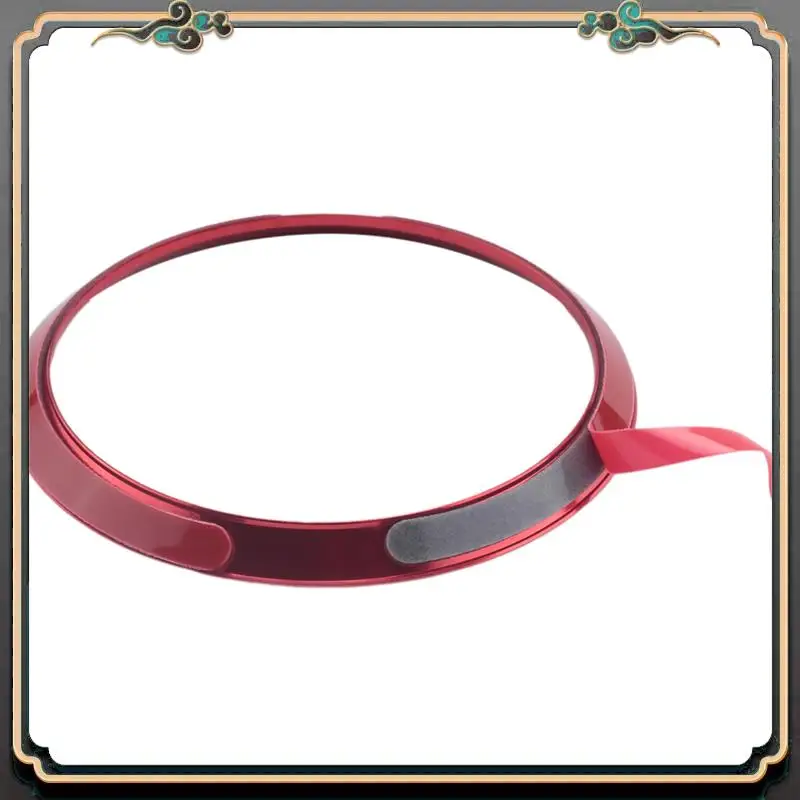 

M45K-1X Red Steering Wheel Center Logo Decoration Cover Ring Trim For Mercedes Benz C E CLA GLC GLE Class 2015+