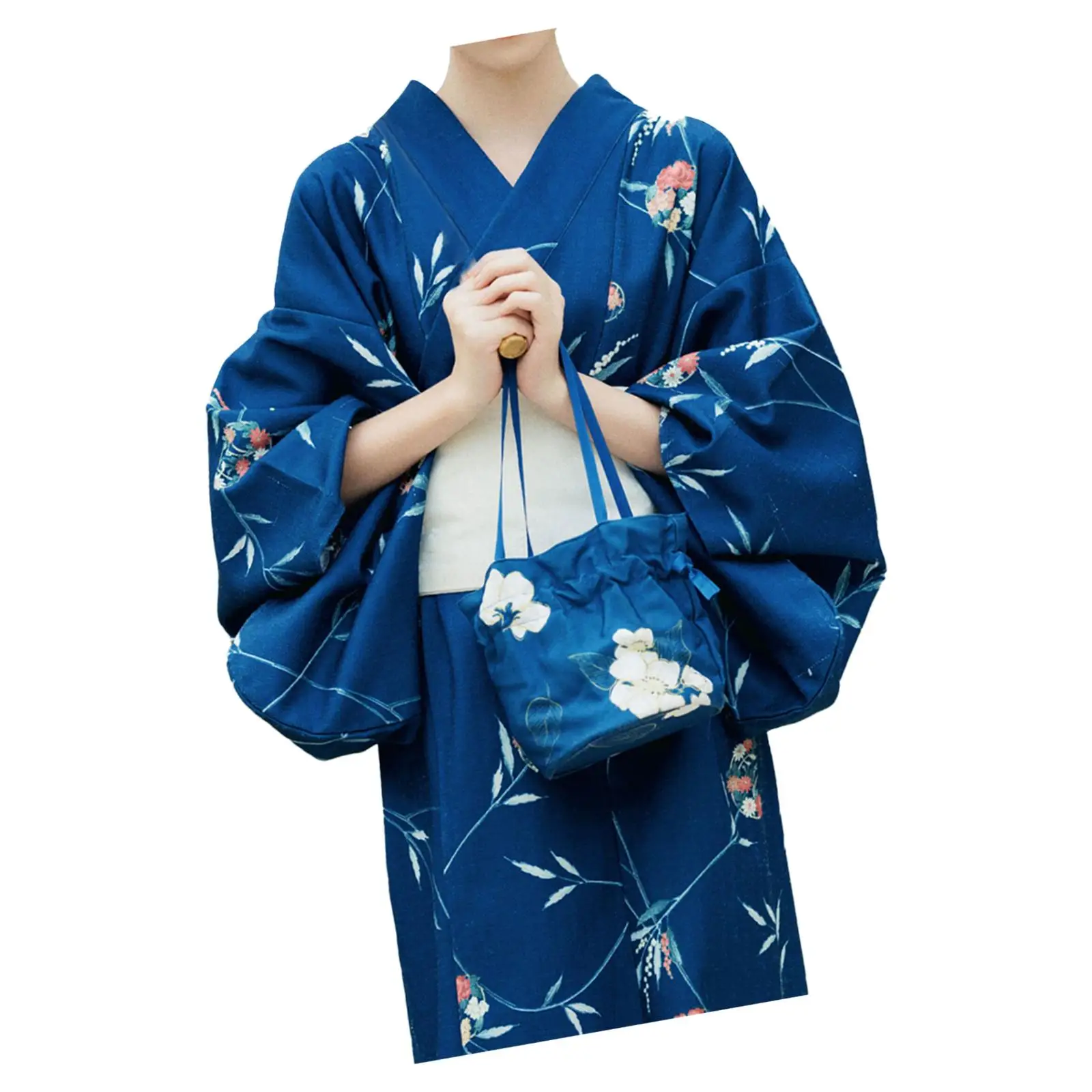 Women's Japanese Kimono Loungewear Traditional for Home Valentine Halloween