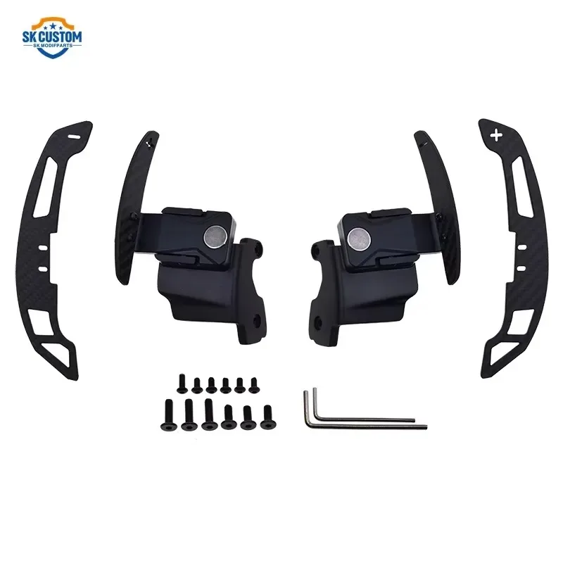 Hot Sale Matte Carbon Fiber Magnetic Paddle Shifter for Raptor F150 2017 to 2023 Steering Wheel