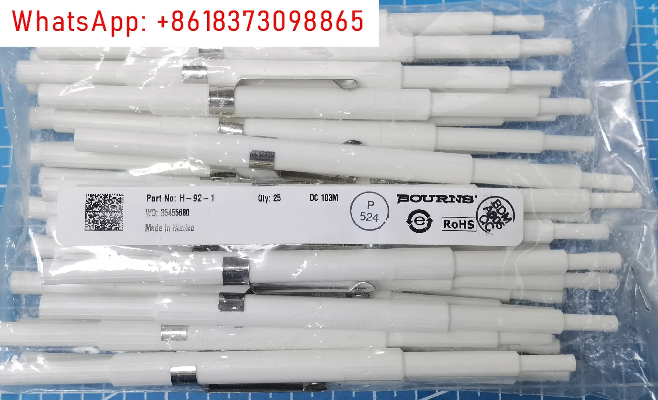 2pcs H-92-1 H91 pen shaped flat screwdriver semi variable potentiometer capacitor adjustment