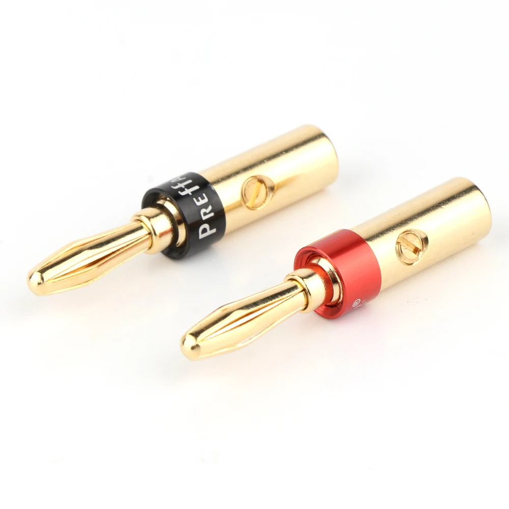16 Stück 5mm Bananenstecker Vergoldeter Schraubverriegelungs-Bananenstecker für Video-Lautsprecher-Audiokabel – Detail 6