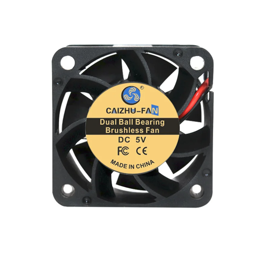 Nowy 4028 40*40*28mm wentylator serwera ceramiczne łożysko kulkowe oleju 5V 12V 24V 0.28A 7000RPN wentylator chłodzący z 2PIN — zdjęcie 5