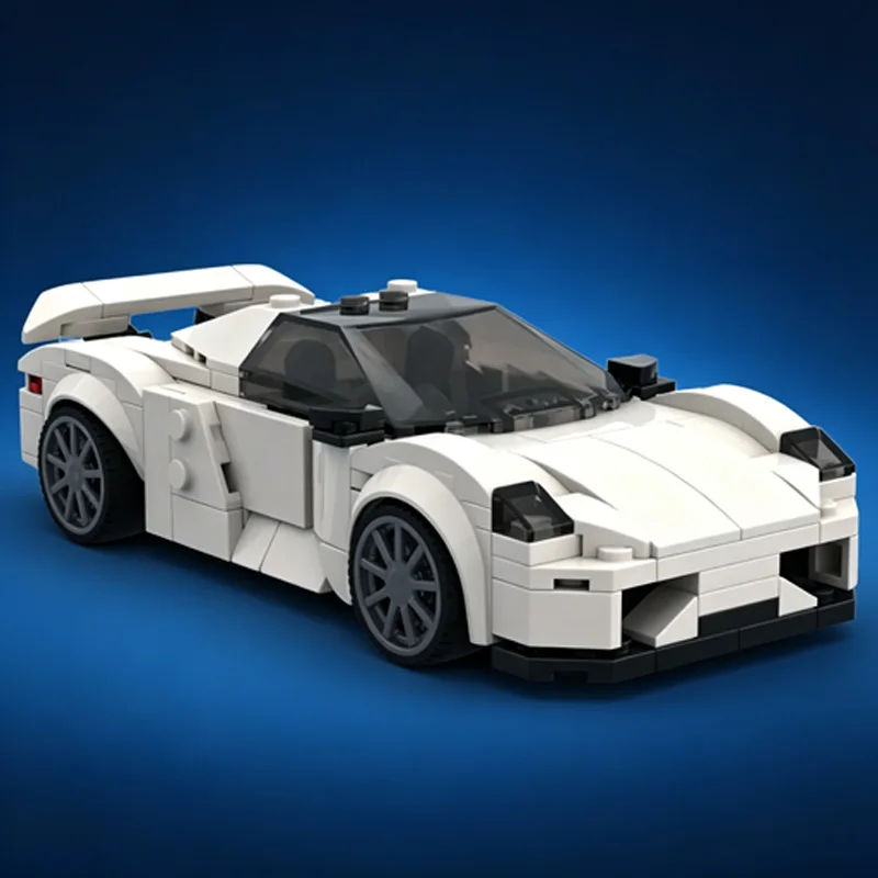 

Speed Racing Car Model MOC Building Bricks Top Tier Sports Car Modular Technology Children Assemble Toys Suit Holiday Gifts