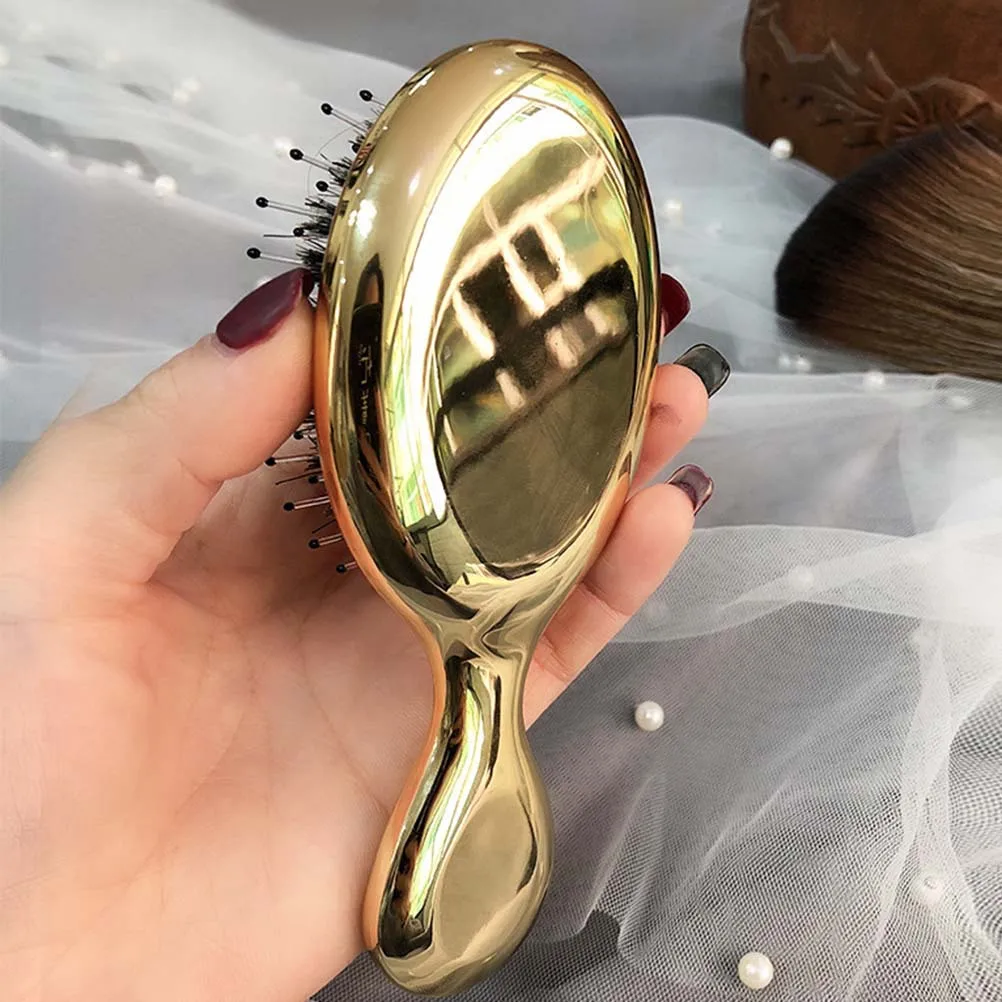 

1Pcs Hair Scalp Massage Comb Mini Lightweight Anti-Static Plastic Cushion Comb Promotes Blood Flow Reduces Hair Loss