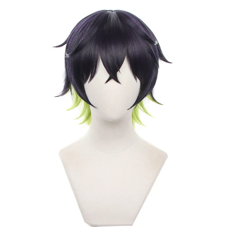 Anime Blue Lock Oliver Aiku Cosplay Wig Men Oliver Aiku Short Heat Resistant Synthetic Wigs