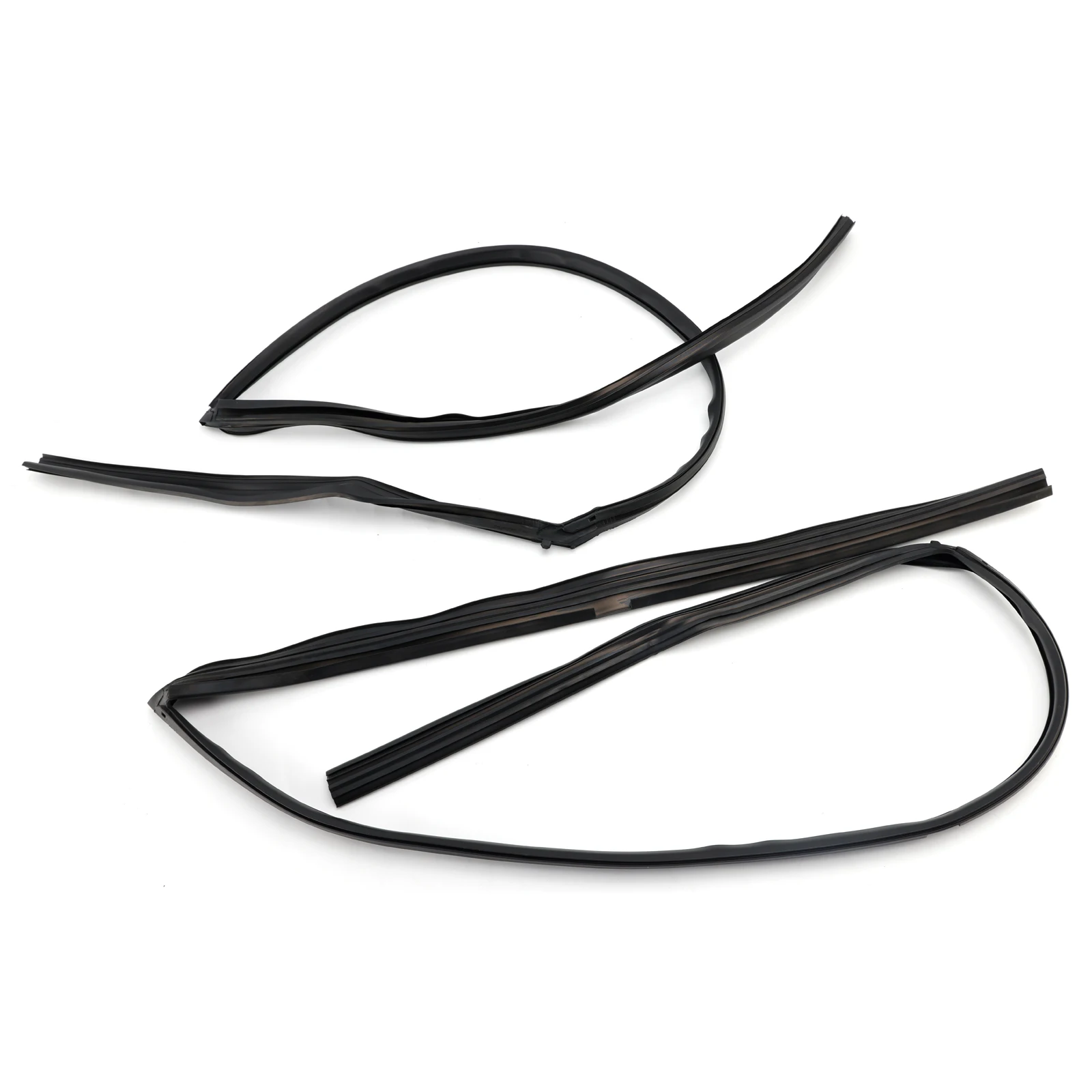 Artudatech 2PCS Front Door Glass Run Channel For HONDA CIVIC EK4 EK9 2D 3D 1996 1997 1998 1999 2000
