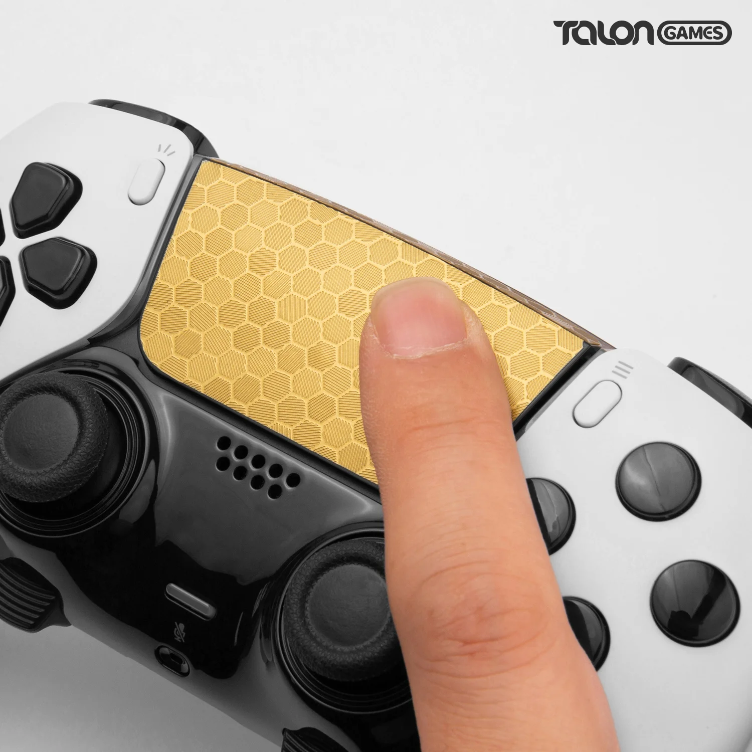 TALONGAMES Handvat Touchpad Antikras Handgemaakte Sticker Geschikt voor Sony Playstation 5 Elite Edition Controller