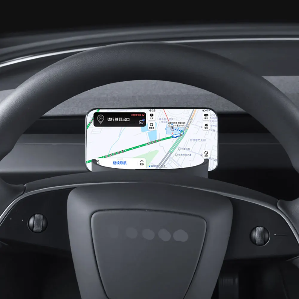 

Чехол для хранения на руль, силиконовый держатель для телефона Tesla Model 3 + Highland 2024, стойка для солнцезащитных очков