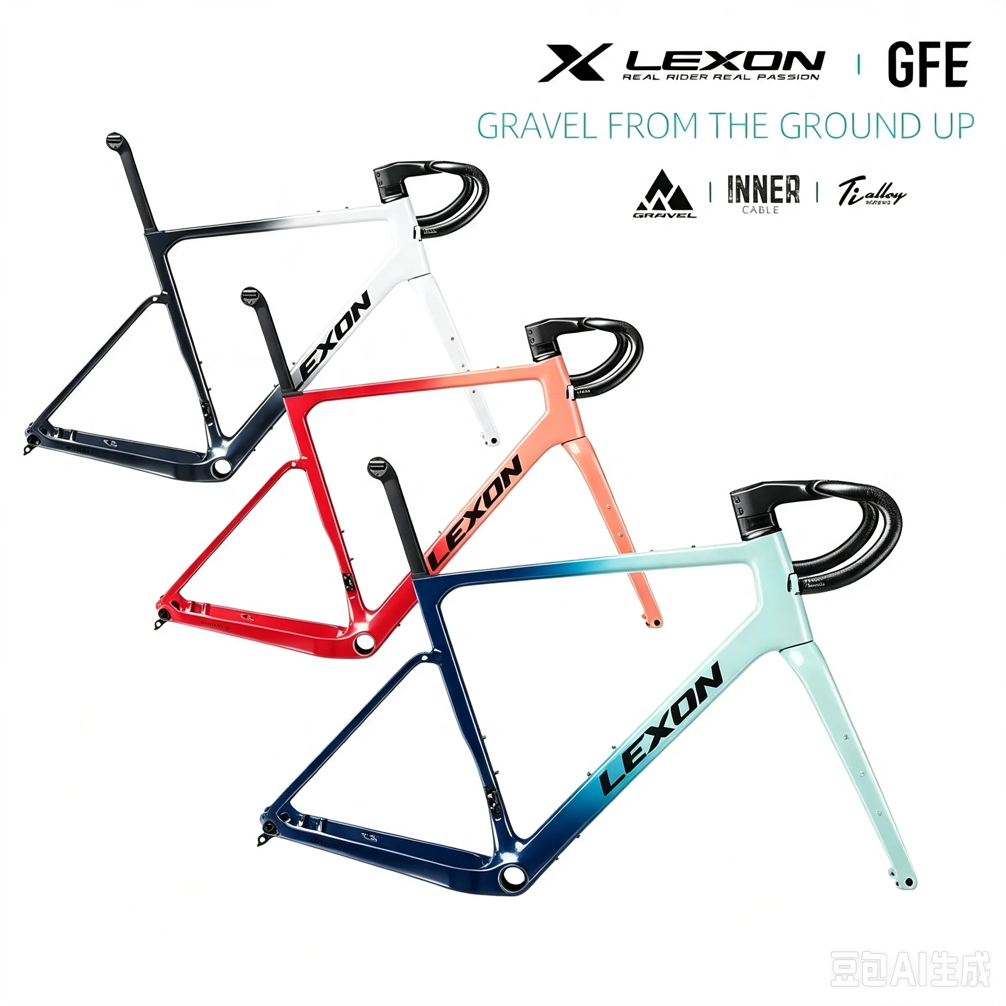 Carbon Gravel Frame Disc Brake 700C - إطار دراجة LEXON GFE من الكربون