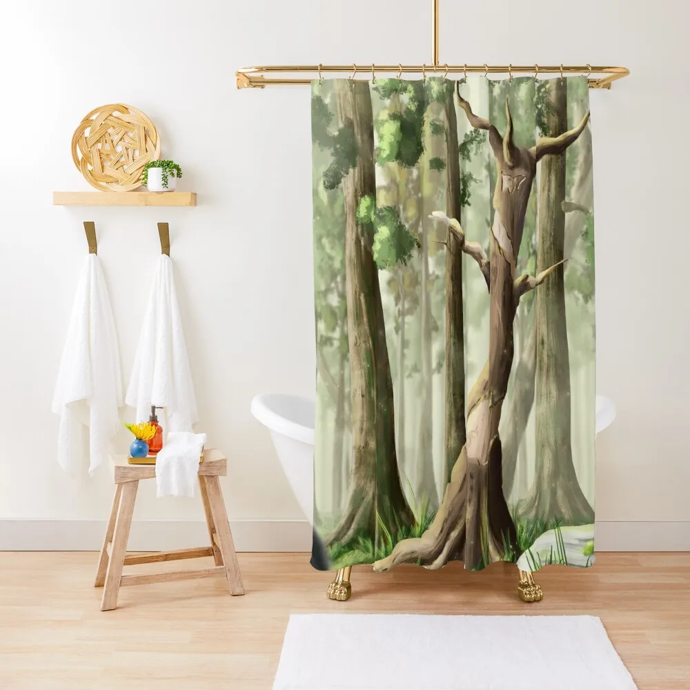 

Trevenant's Grove Shower Curtain Shower Waterproof Window For Bathrooms Shower Set Curtain