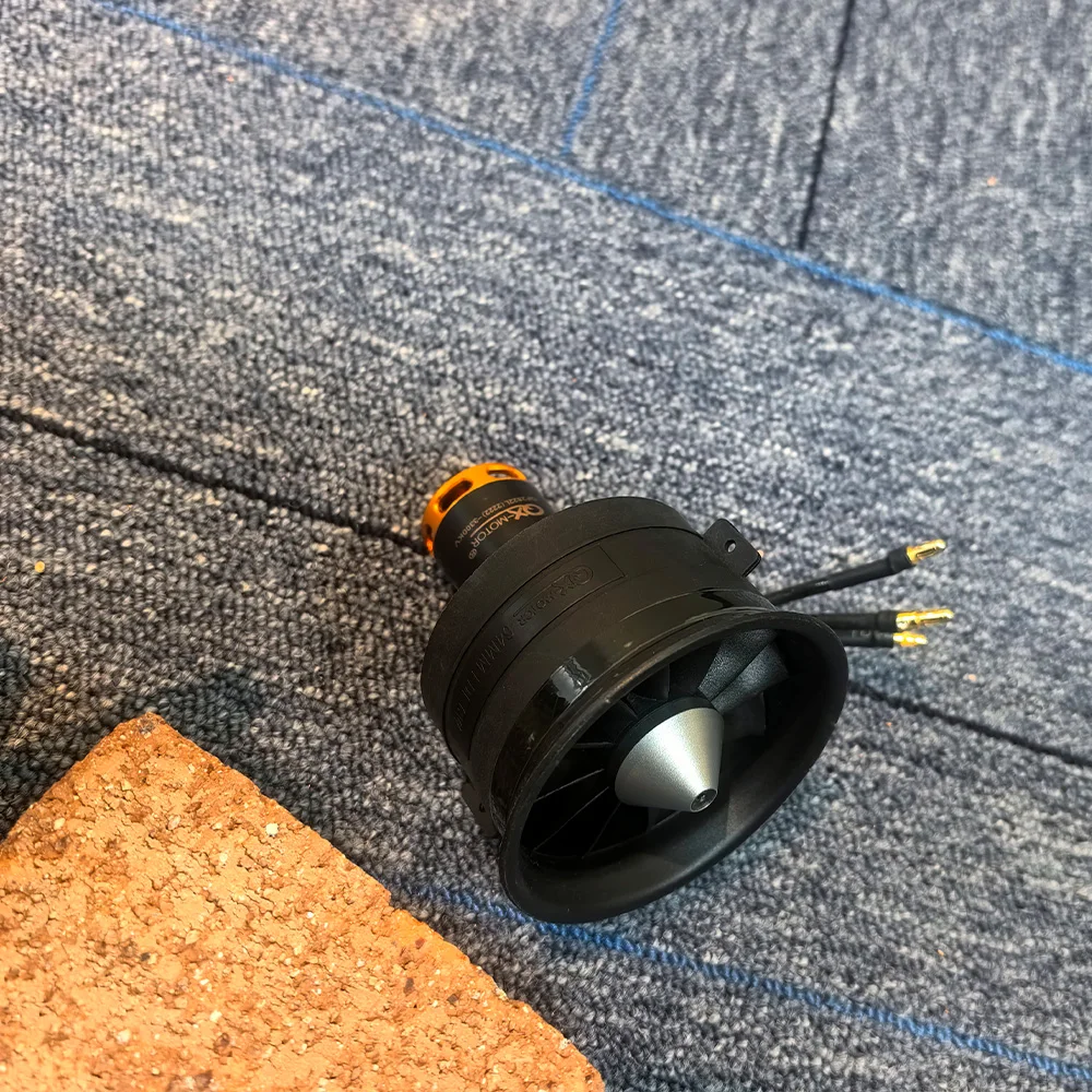 

QX-MOTOR QF-2611 64mm-4500KV Ducted Fan 5 Blades Brushless Motor Model Airplane Fan