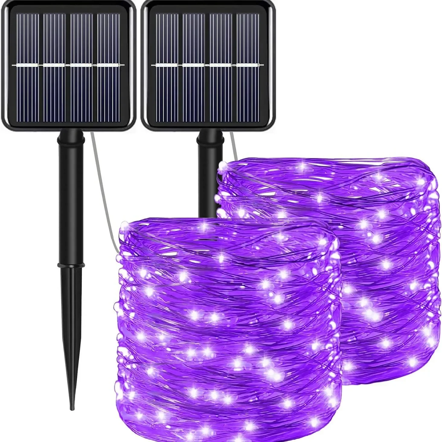 4 متر/7 متر/12 متر/22 متر/32 متر LED ضوء الشمس في الهواء الطلق حديقة الجنية سلسلة ضوء Led وميض مصباح مقاوم للماء لحفلة شجرة فناء عيد الميلاد #2