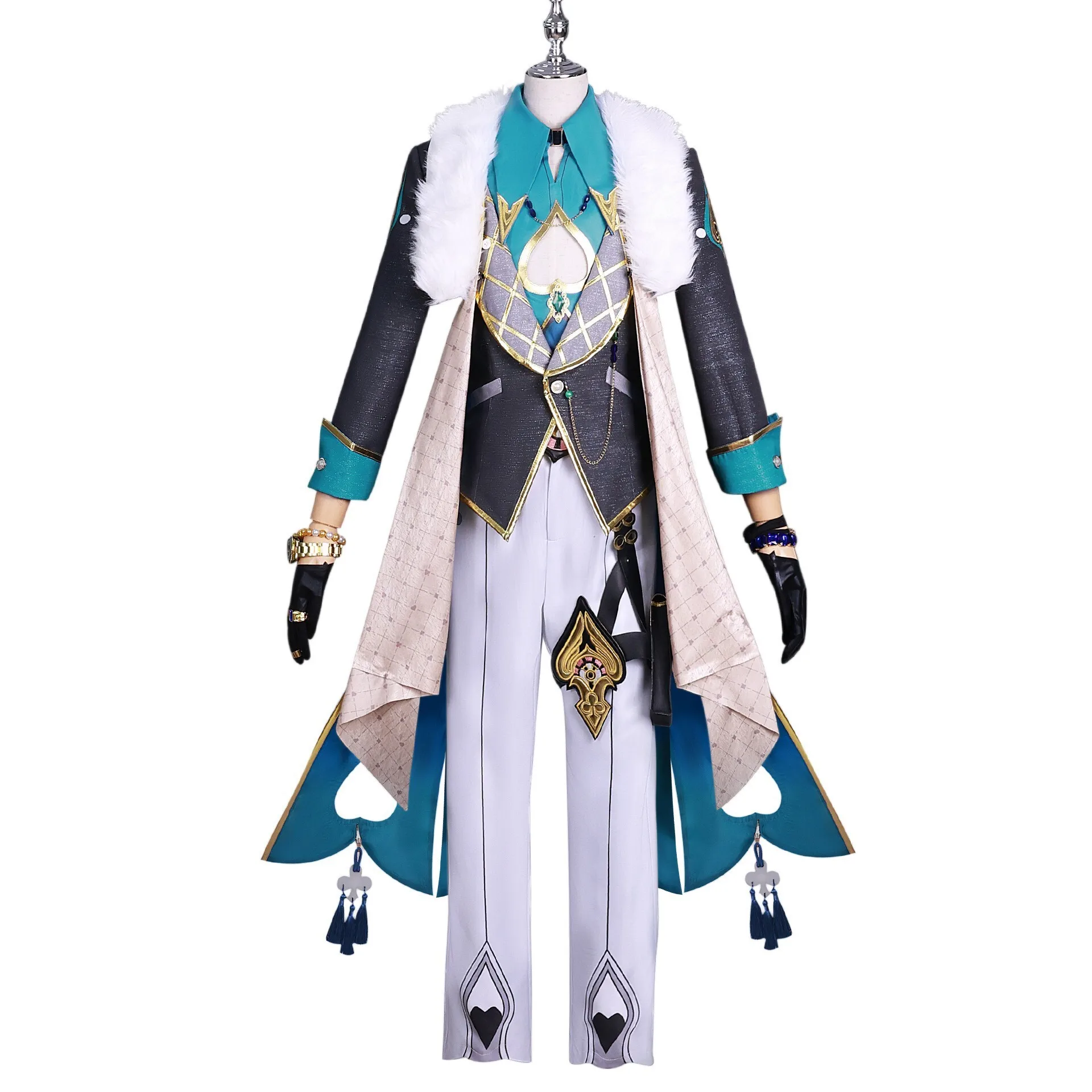 

Honkai：Star Rail Aventurine Cosplay Costume Cosplay Game Role Play Costume Full Set for Men