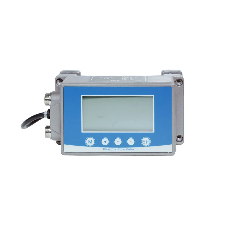 Portable External Clamp Liquid External Ultrasonic Flow Meter DN15-DN40 Clamp Pipeline Ultrasonic Flowmeter Flowmet