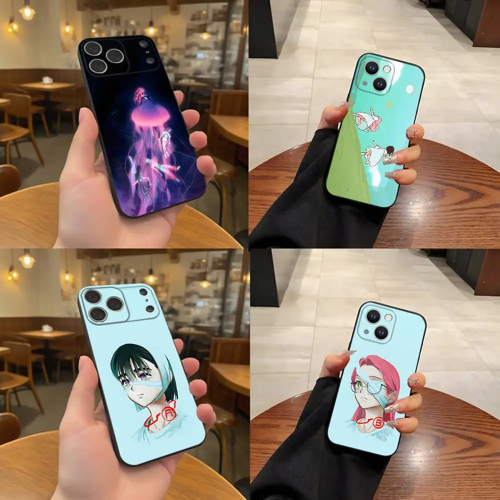 

A-Aliens Stage Suas and Mizis Phone Case For iPhone 17,16,15,14,13,12,11,Pro,Max,Plus Black Soft Cover