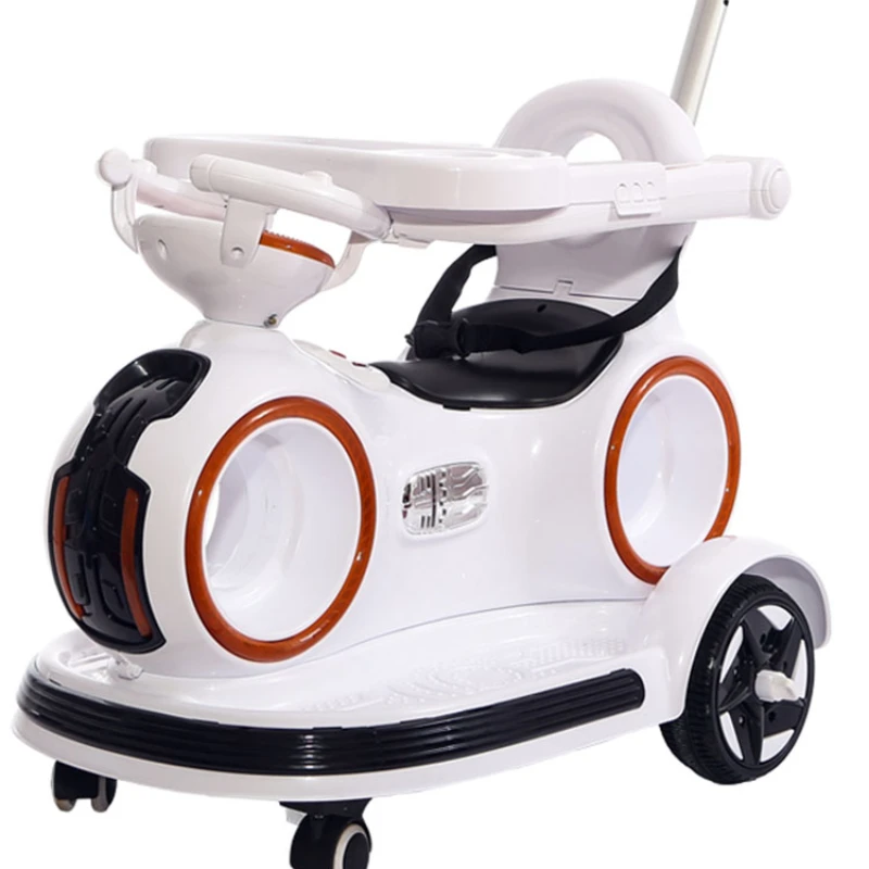 

Zl Baby with Remote Control Trolley Baby Can Sit and Shake Motorbike Toy