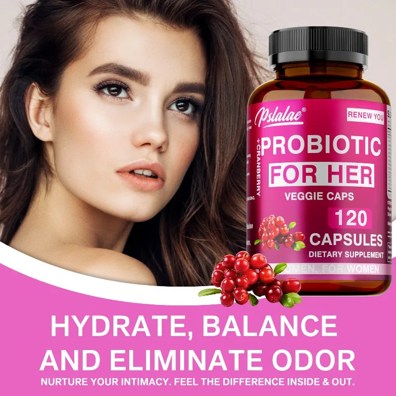 

Probiotics for Women - Balances Intestinal Bacteria, Reduce Fatigue, Promotes Vaginal and Overall Health, Improve Immunity