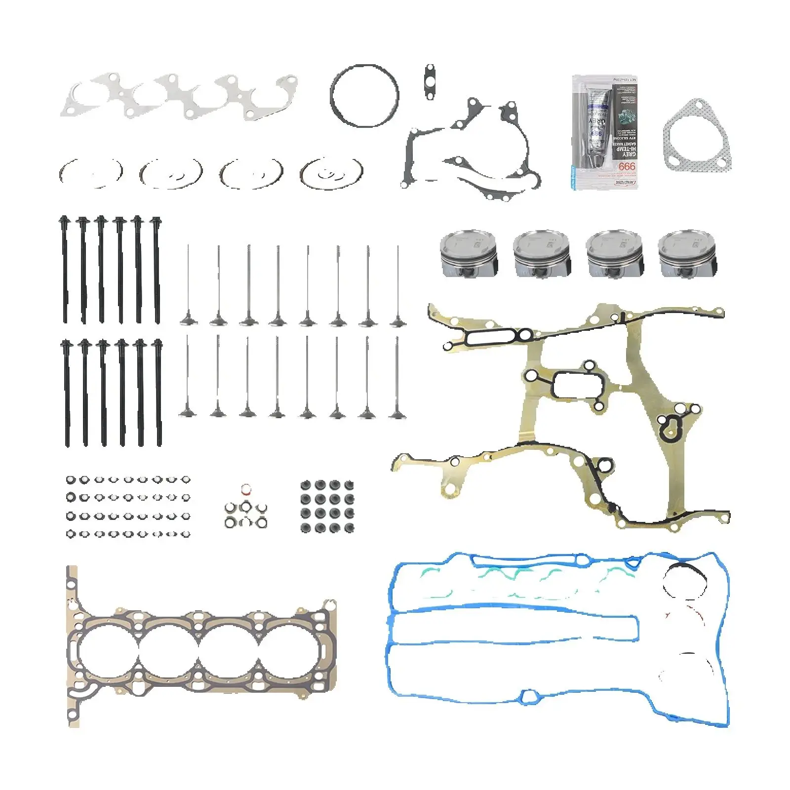 

1Set Cylinder Head Gasket Kit Set FOR Chevy Cruze Sonic Buick Encore Trax 2011-2016 1.4L