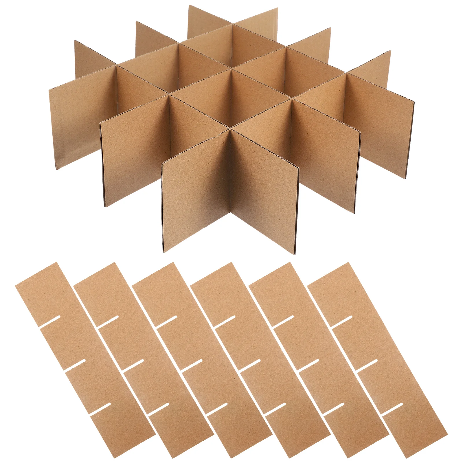 Packing Box Carton Partitions Shipping Boxes Paper Glassware Materials Moving For Dishes