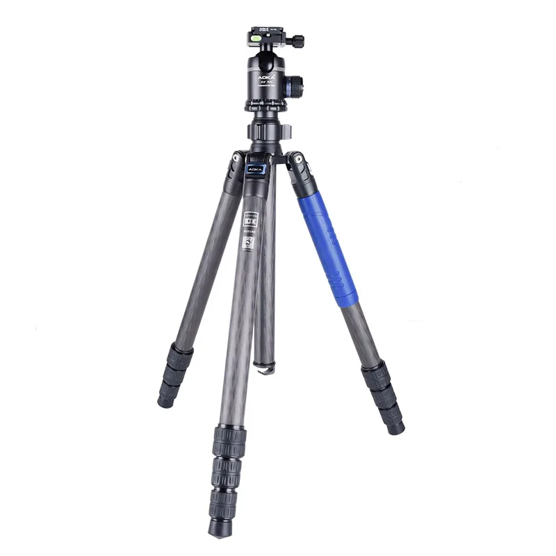 حامل ثلاثي كاميرا AOKA KU324C+KK44 احترافي للسفر في الهواء الطلق من ألياف الكربون منخفض الجاذبية #1