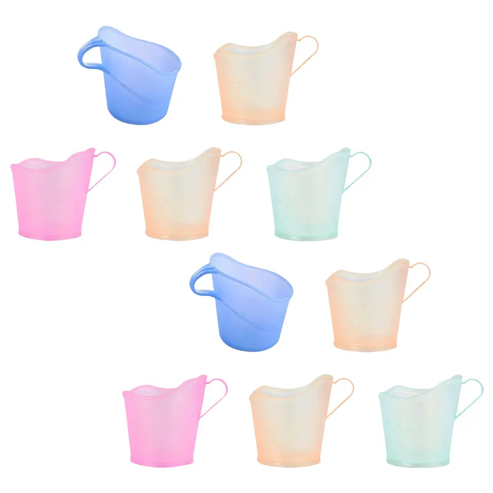 

10pcs Cup Holder Thickened Paper Hard Plastic Base Anti scalding Insulated Home Bar Milk Tea Shop Café Disposable Transparent