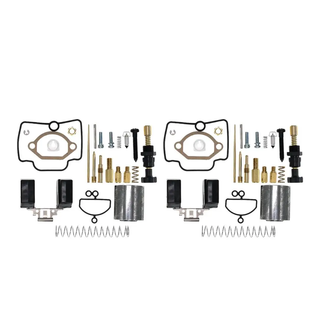 2sets Motorcycle Carburetor Carb Repair Rebuild Kit fit for Keihin PWK 21 24 26 28 30 mm KOSO OKO
