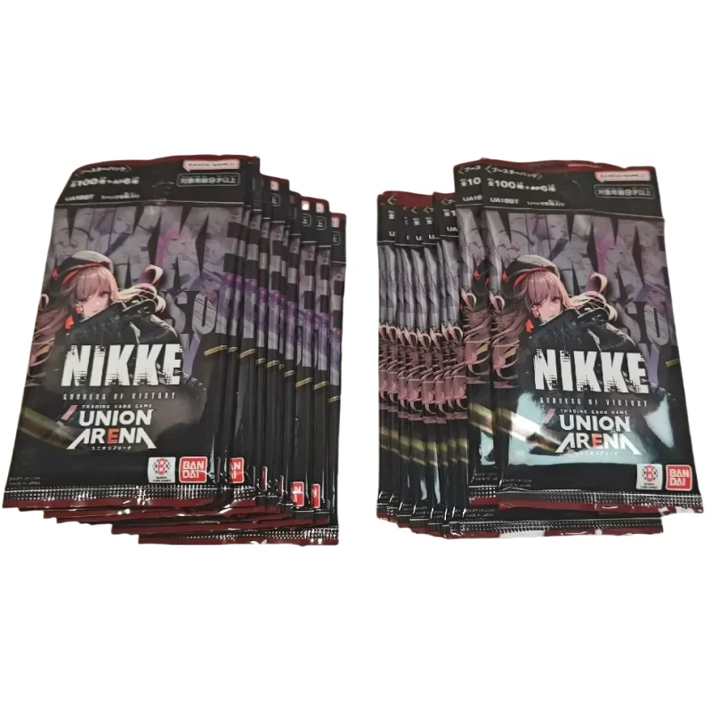 BANDAI UA NIKKE Cards NIKKE The Goddess of Victory Rapi Anis Neon Modernia Anime Game Characters Collection Color Battle Cards