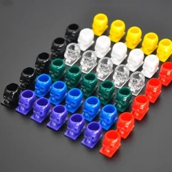 Wegwerp tattoo schedel inktbekers permanente make-up kleuren pigment cup container tattoo accessoire voor tattoo artiesten