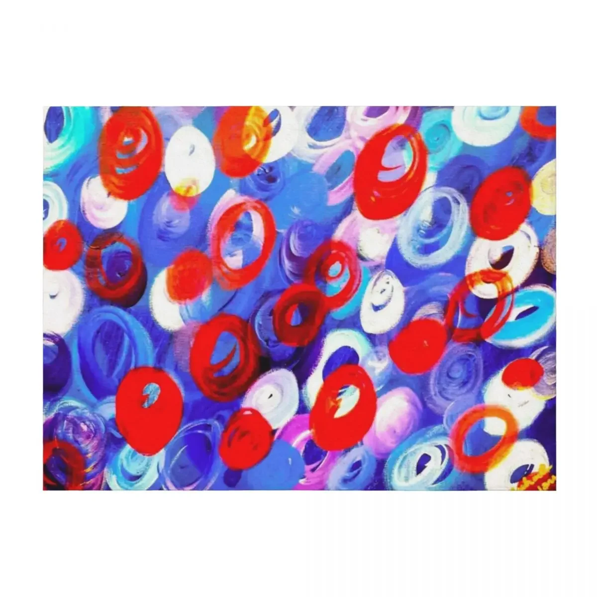 

Red Hat Society Throw Blanket Shaggy Luxury Brand Hair Furry Blankets