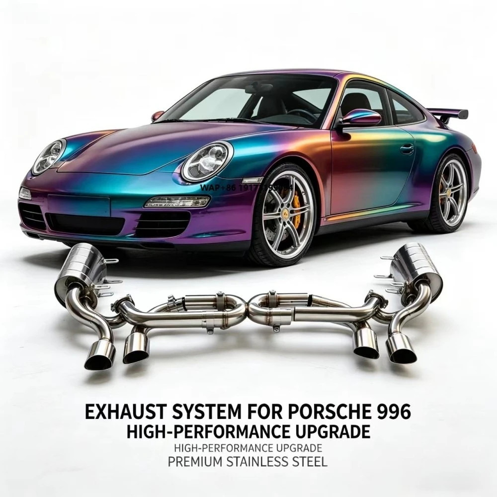

OEM SS304 Exhaust Catback for 996 1997-2004 3.4 3.6 Valve Muffler Exhaust System Car Exhaust Pipes