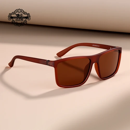 Gafas de sol polarizadas cuadradas clásicas para hombre y mujer, lentes de sol Retro negras, moda masculina y femenina, gafas de sol antideslumbrantes para conducir UV400