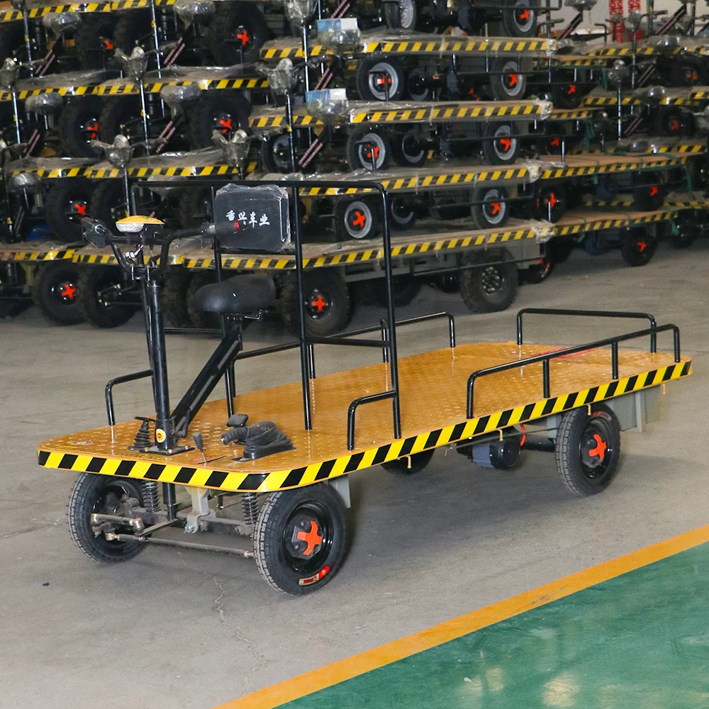 Custom High-efficiency Four-wheeled Electric Flatbed Truck Multi-purpose and Diverse Electric Flatbed for Breeding Farm