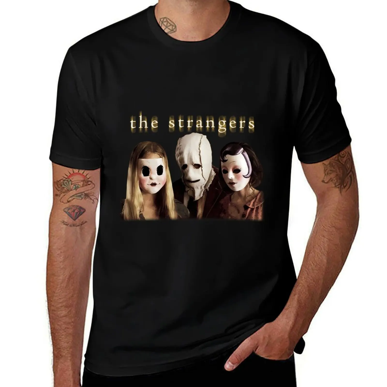 2008 the strangers movie When A Stranger Calls T-Shirt Quick Dry Training Short Sleeve Tee T-Shirt