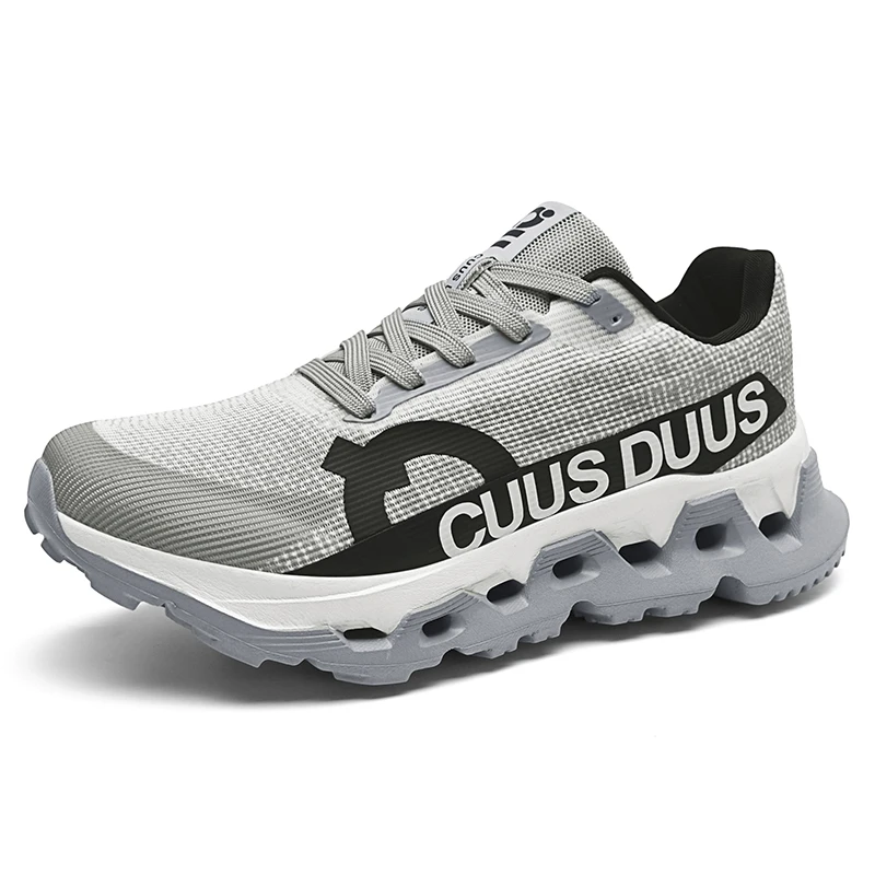 Summer Men's Casual Sports Shoes Comfortable Marathon Track and Field Men's Running Sports Shoes Light Outdoor Hiking Shoes 45 - view 4