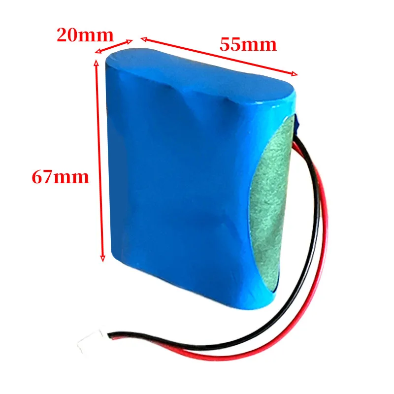 New 18650 Lithium-ion Battery 12V 3S1P Li Ion Battery Pack for Backup Power Ups CCTV Camerar 12.6V Battery Packs Street Lights