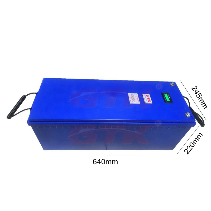 GTK 12V 200Ah LiFePo4 Battery for Solar Boat Inverter