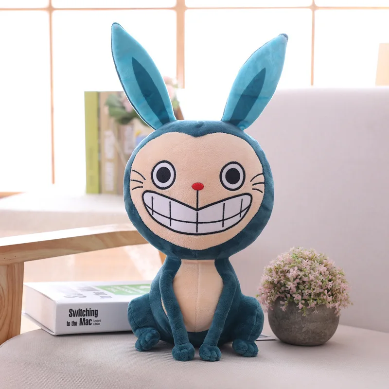 Original anime uma peça raab Laboon chaveiro de pelúcia pingente brinquedo baleia animal marinho macio boneca de pelúcia acessórios presente aniversário