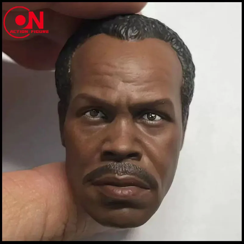 

1/6 Scale Danny Glover Head Sculpt Carving Model Fits 12-inch Male Soldier Action Figure Body Dolls