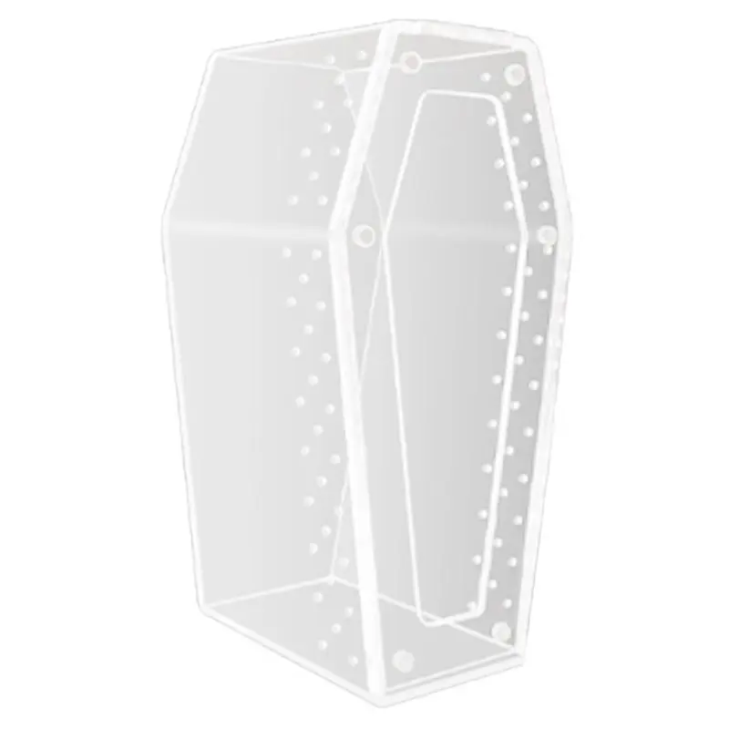 

ABKP-Reptile Terrarium Tank Spider Cage-Acrylic Transparent Design With Ventilation For Pet Insect Housing