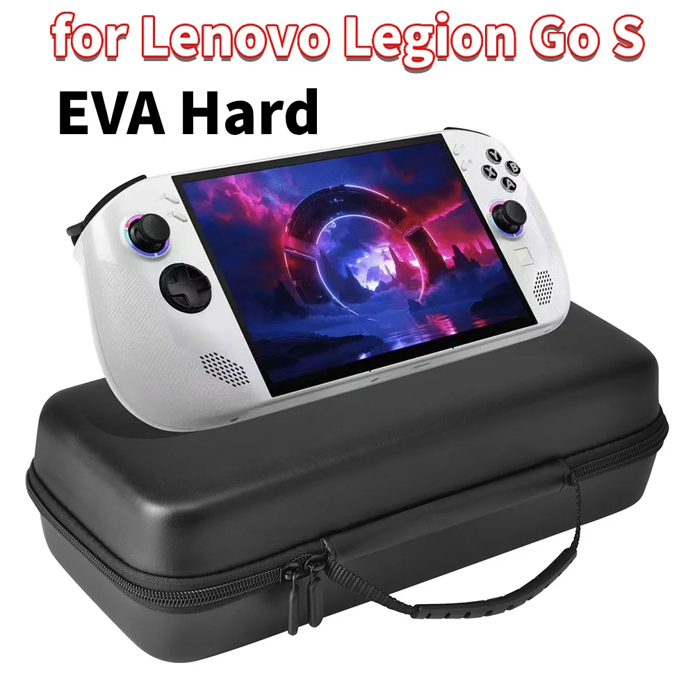 

Жесткий чехол из ЭВА для Lenovo Legion Go S, ручной водонепроницаемый жесткий дорожный чехол, противоударная портативная сумка для хранения, защита от падения
