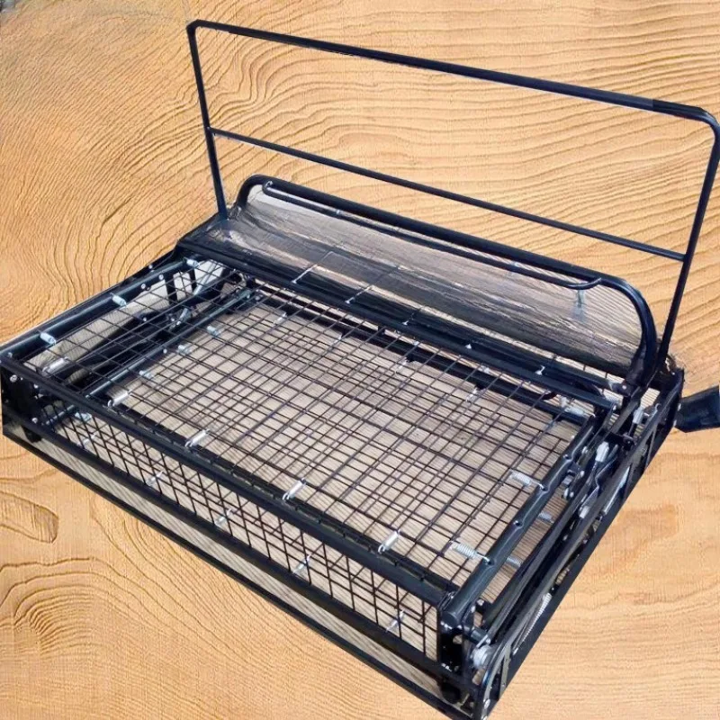 Hidden folding hardware flip multi-functional sofa bed iron frame three-fold all-steel mesh iron frame furniture accessories