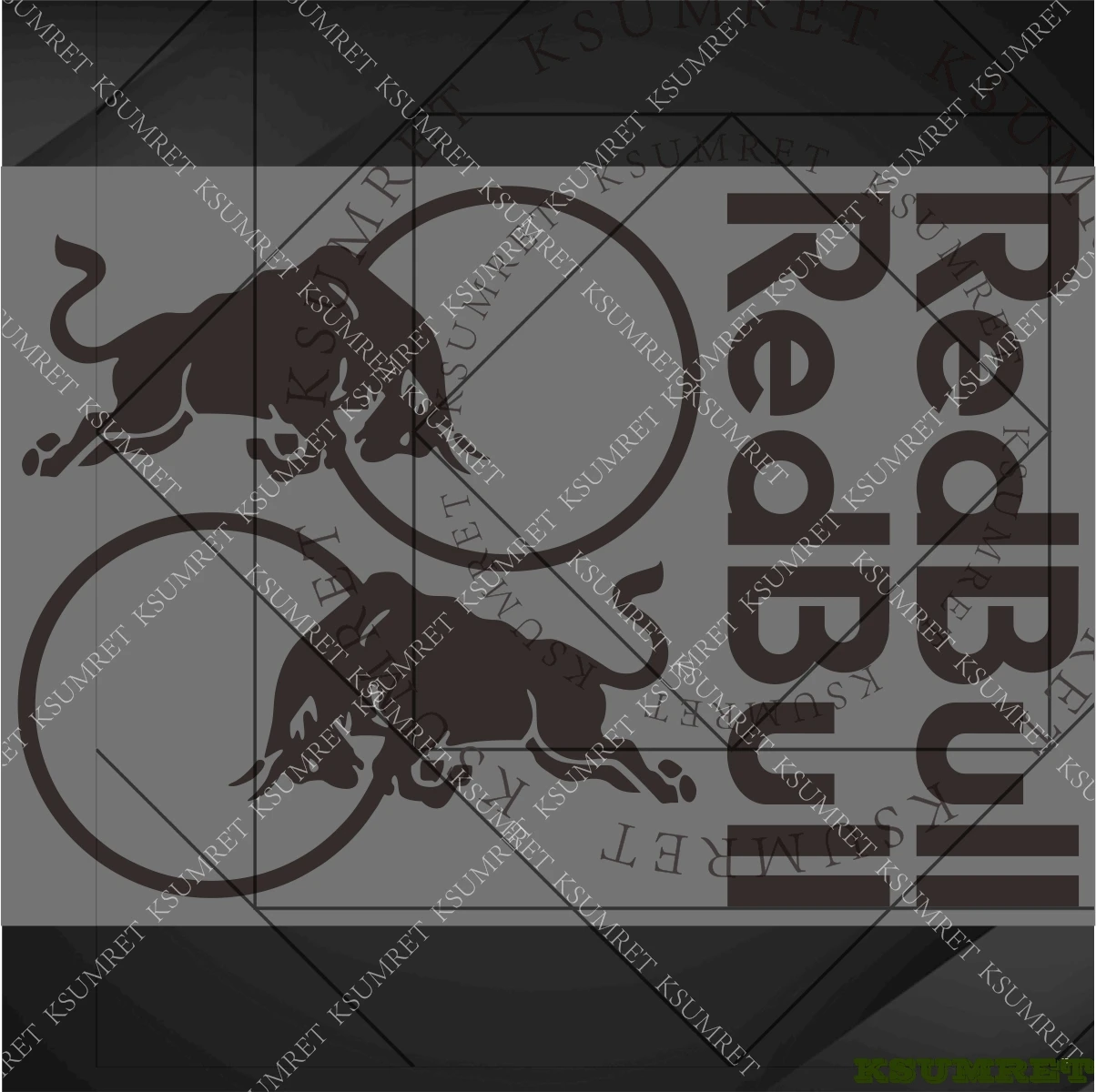 For Red Bull Motorcycle Stickers Decal Tank Helmet Logo Waterproof Vinyl