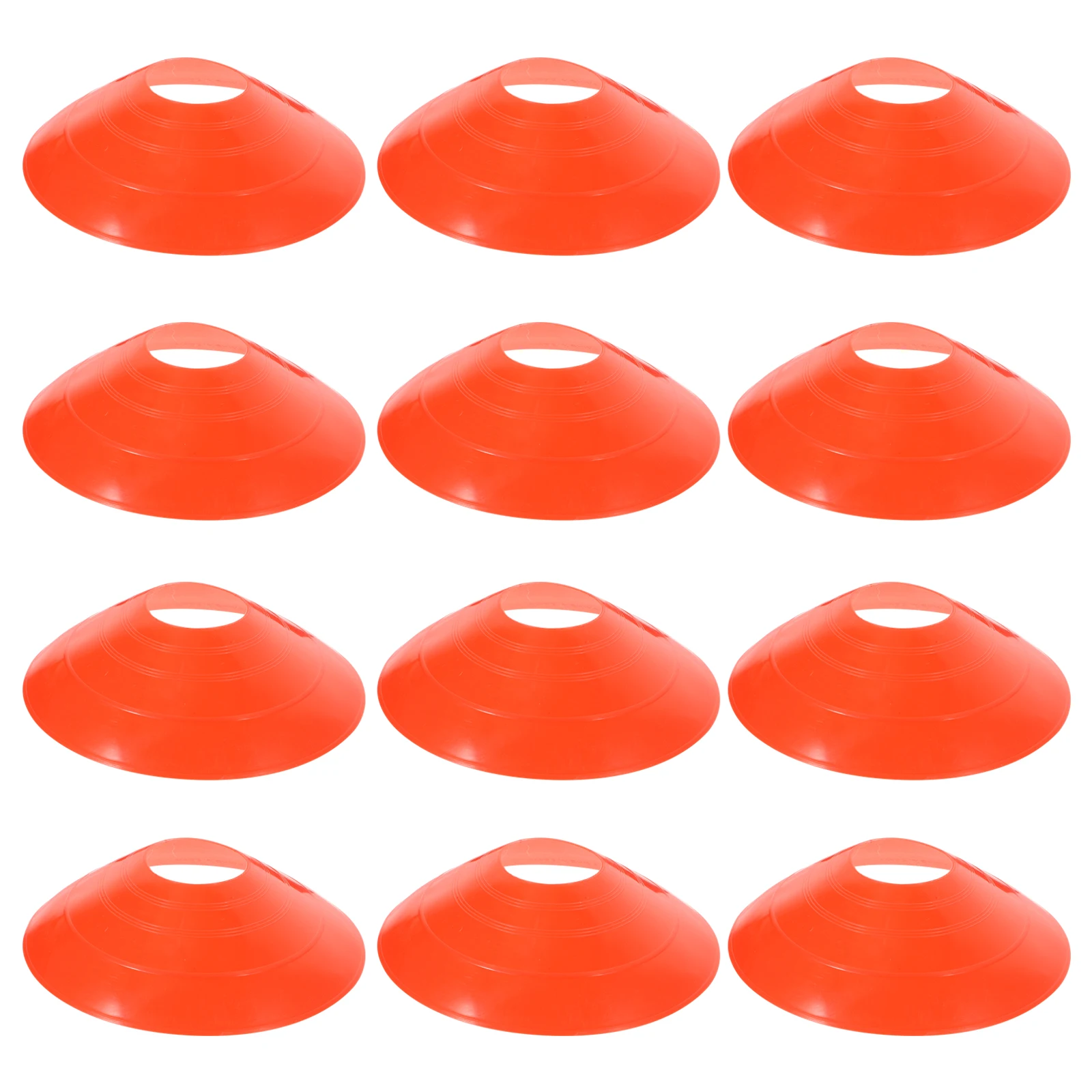 

1 set Football Training Cones Soccer Practice Discs Durable Plastic Agility Cones for Outdoor Stadium for soccer