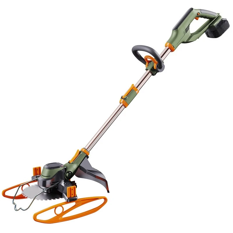Electric lawn mower lithium battery lawn mower multi-functional small household handheld